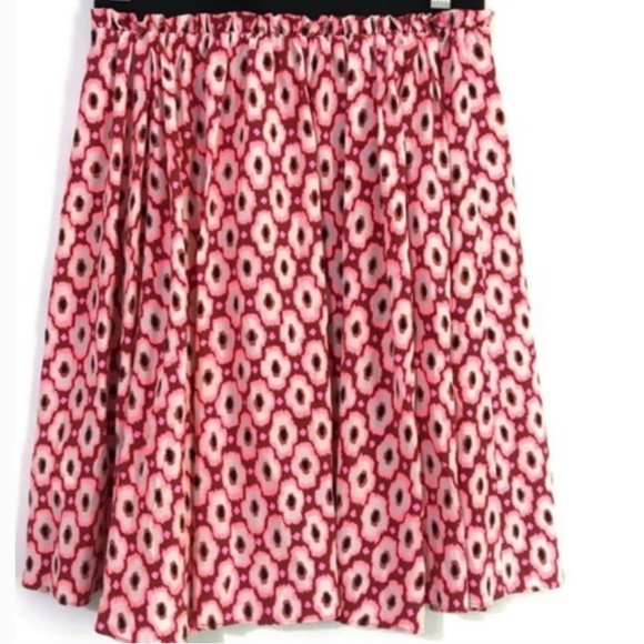 kate spade posy ikat print full skirt size xs nwot - Picture 7 of 8